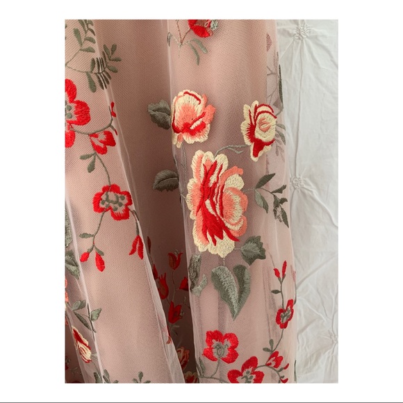 Embroidered Flower Dress - Picture 2 of 2